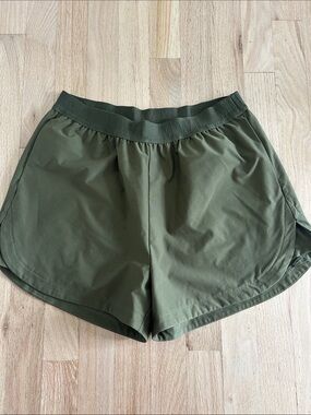 Madewell Olive Green Athletic Shorts
